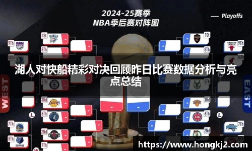 湖人对快船精彩对决回顾昨日比赛数据分析与亮点总结